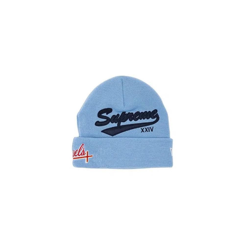 Шапки-бини Supreme x New Era Salvation Beanie 'Light Blue' 1