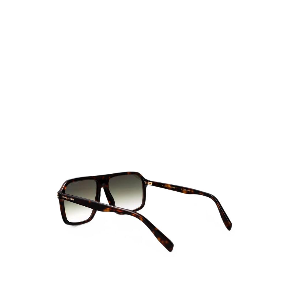 tortoiseshell-effect square-frame sunglasses 4