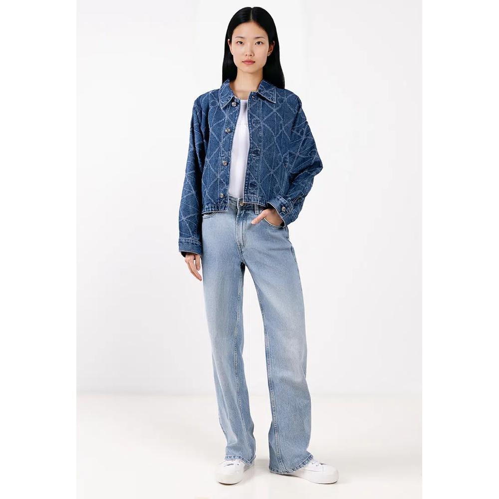 Джинсовая куртка с логотипом - Calvin Klein Jeans 4