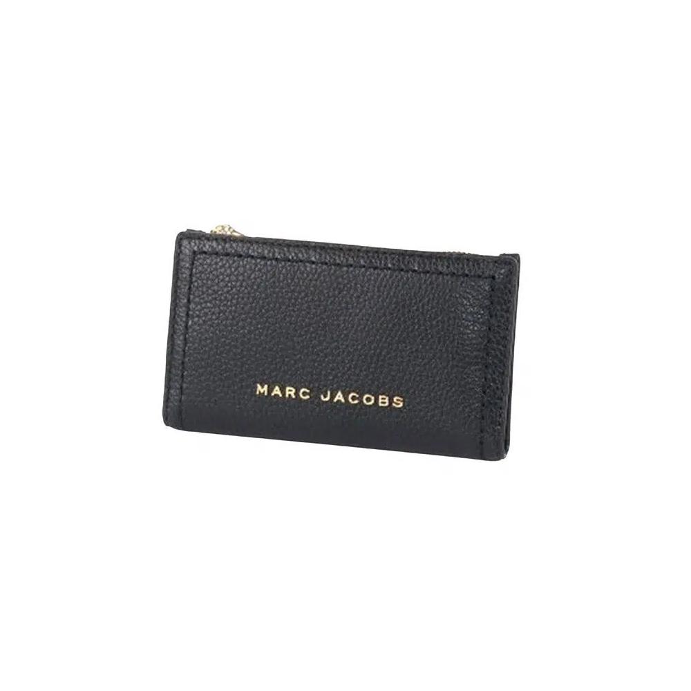 Кошельки Marc Jacobs Groove Signet Medium Flat Wallet 'Black' 1