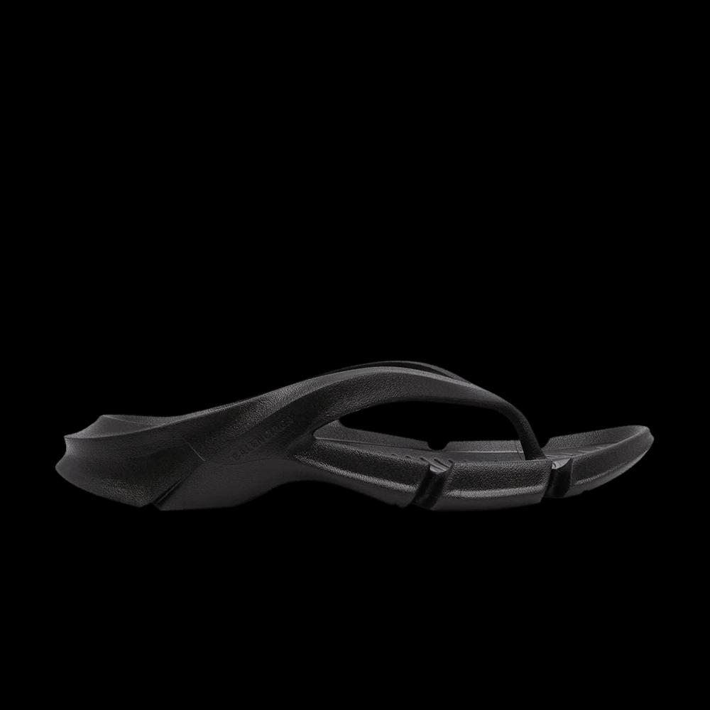 Слайды Balenciaga Wmns Mold Thong Sandal «Black» 1