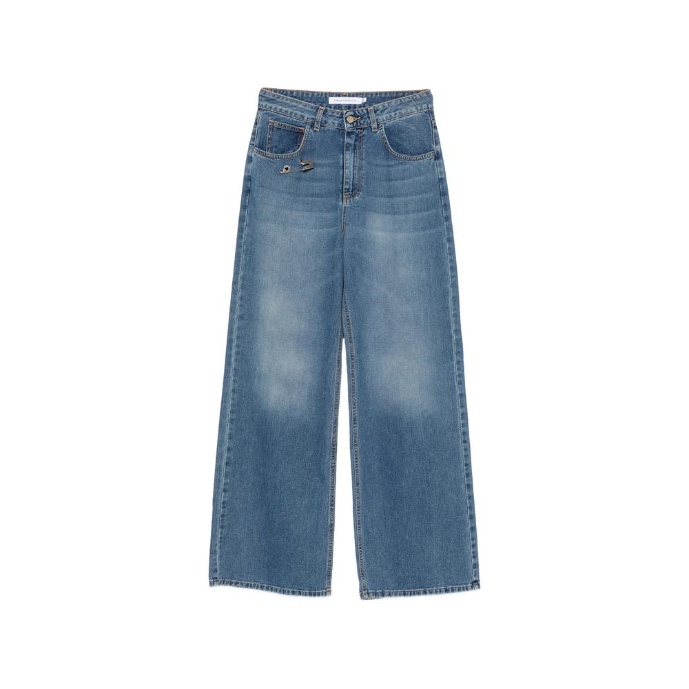 safety-pin wide-leg jeans 1