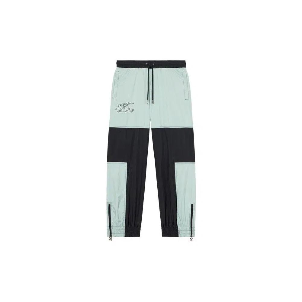 Брюки Off-White Marker Cuffed Slouchy Track Pant 'Black' 1