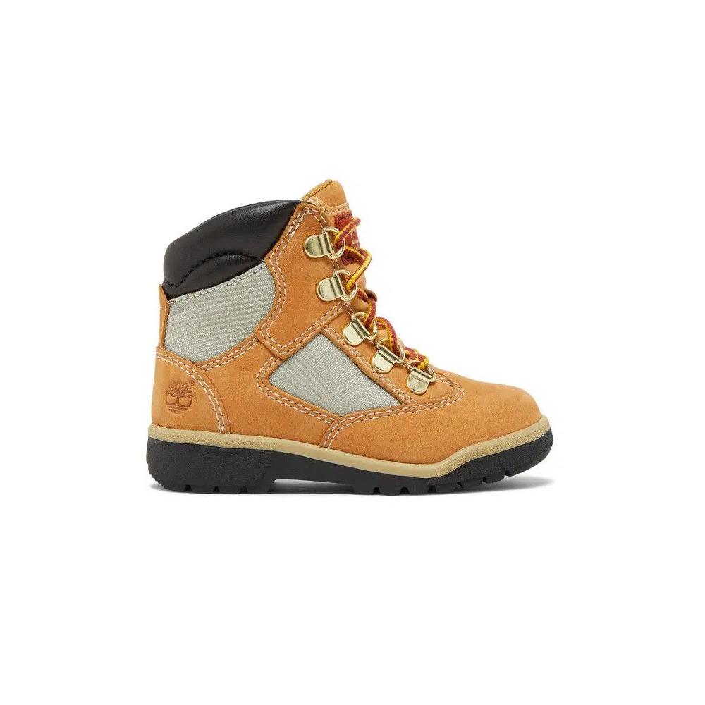 Ботинки Timberland 6 Inch Field Boot Toddler 'Wheat' 1