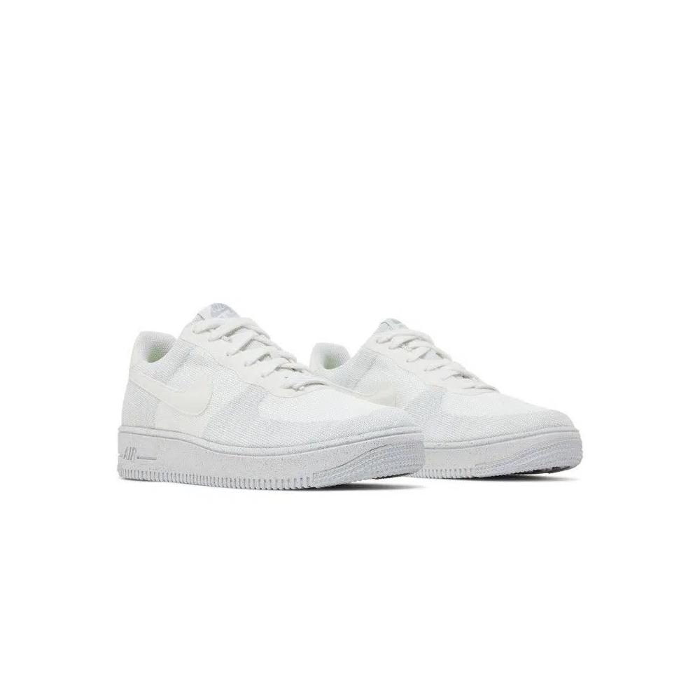 Кроссовки Nike Air Force 1 Crater Flyknit GS 'White Wolf Grey' 8