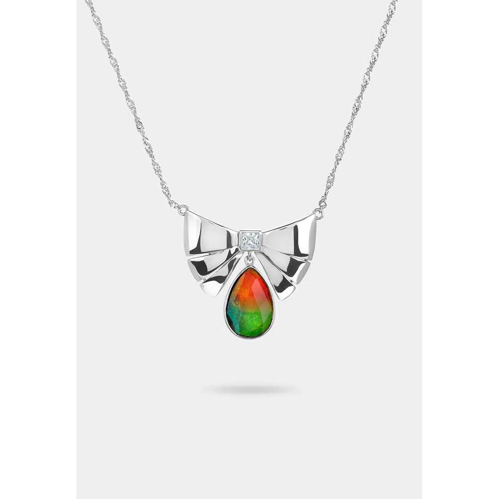 Amour Fleur Ammolite Подвеска 157 Серебро 1