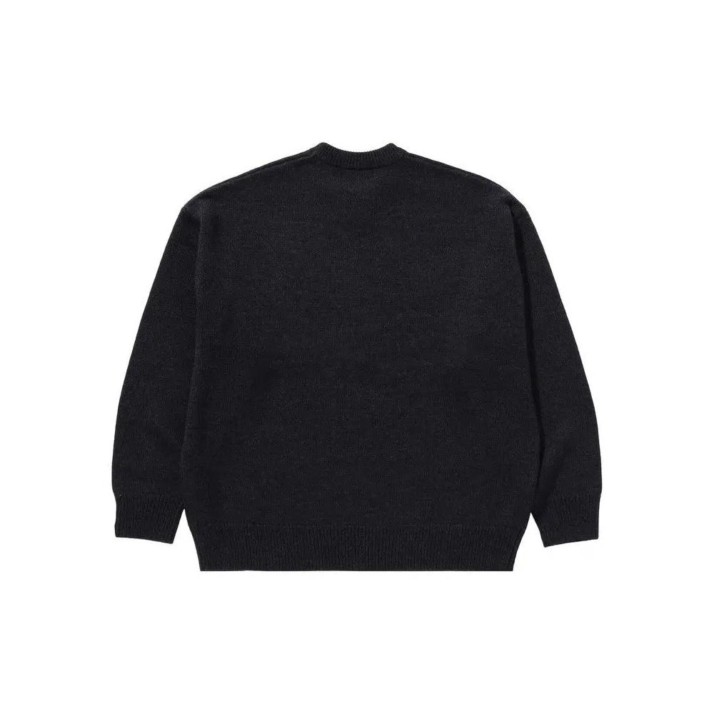 Свитера BAPE One Point Relaxed Fit Sweater 'Charcoal' 2