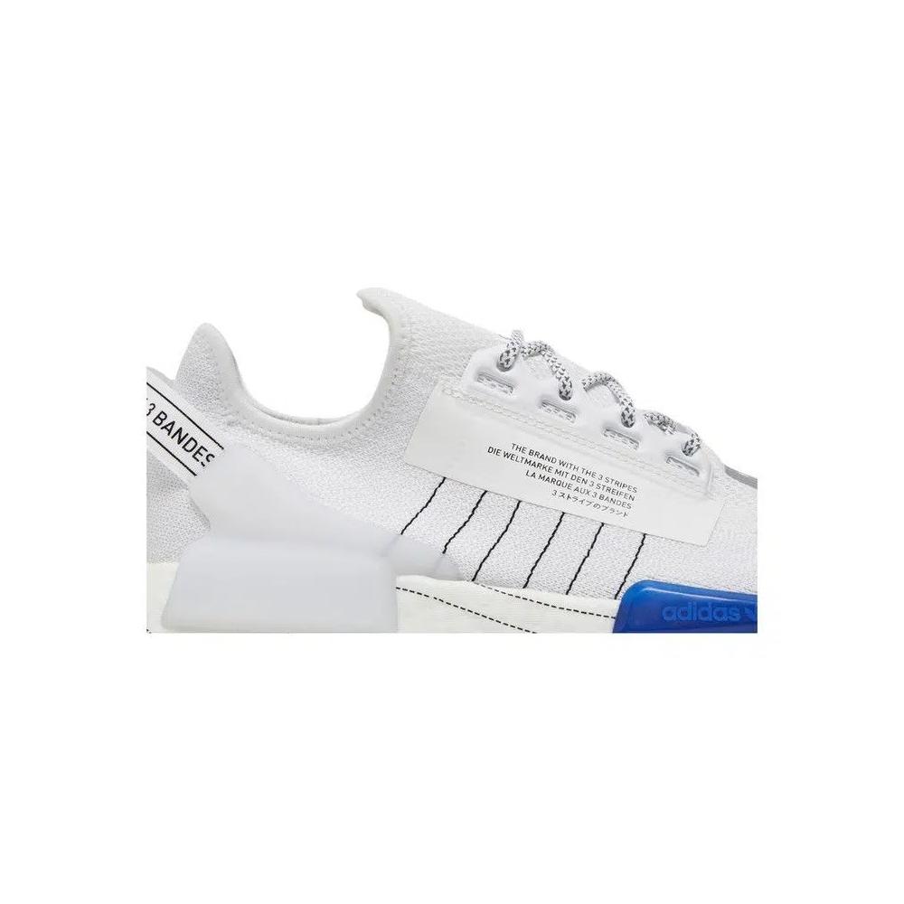 Кроссовки adidas NMD_R1 V2 'White Bold Blue' 2