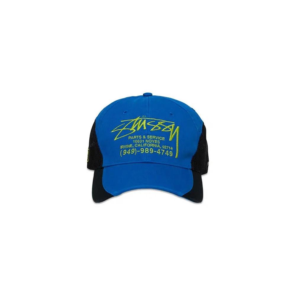 Кепки-снэпбэки Stussy LP Service Mesh Strapback Cap 'Blue' 1