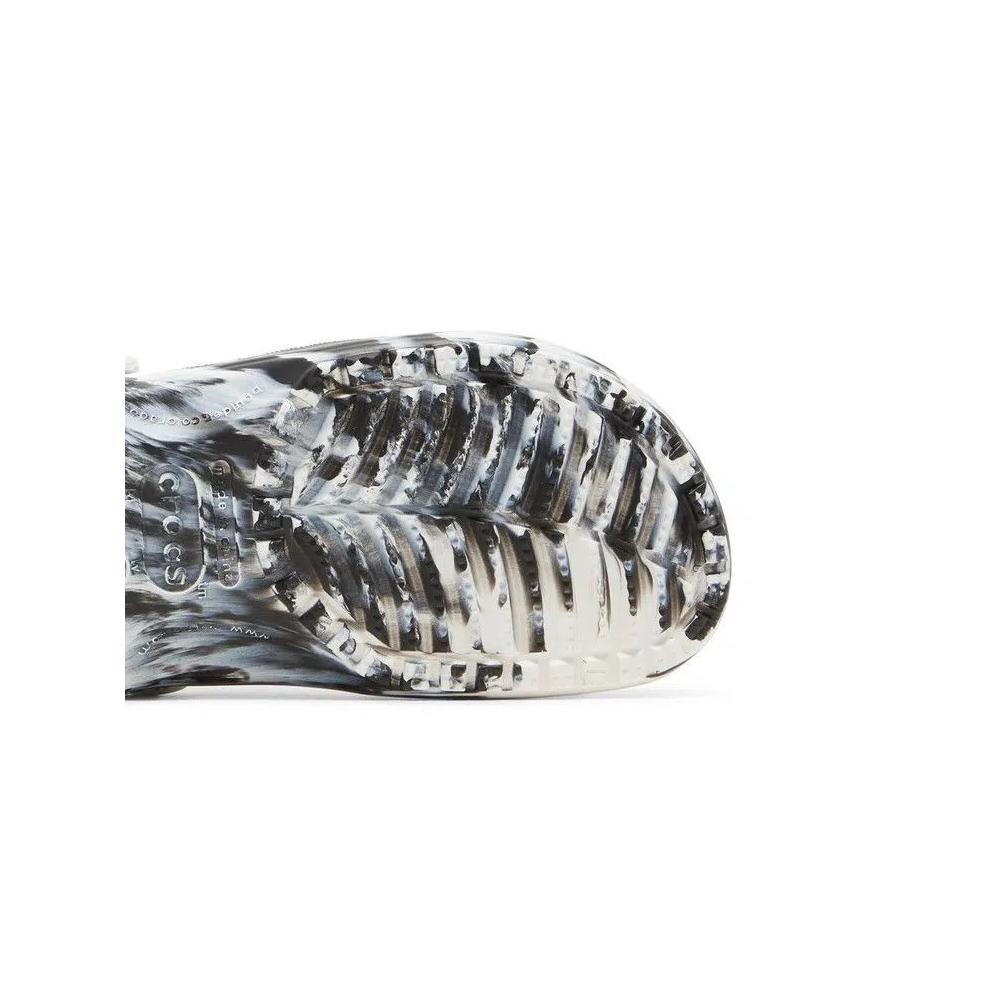 Сабо Crocs Classic Marbled Clog 'White Black' 5