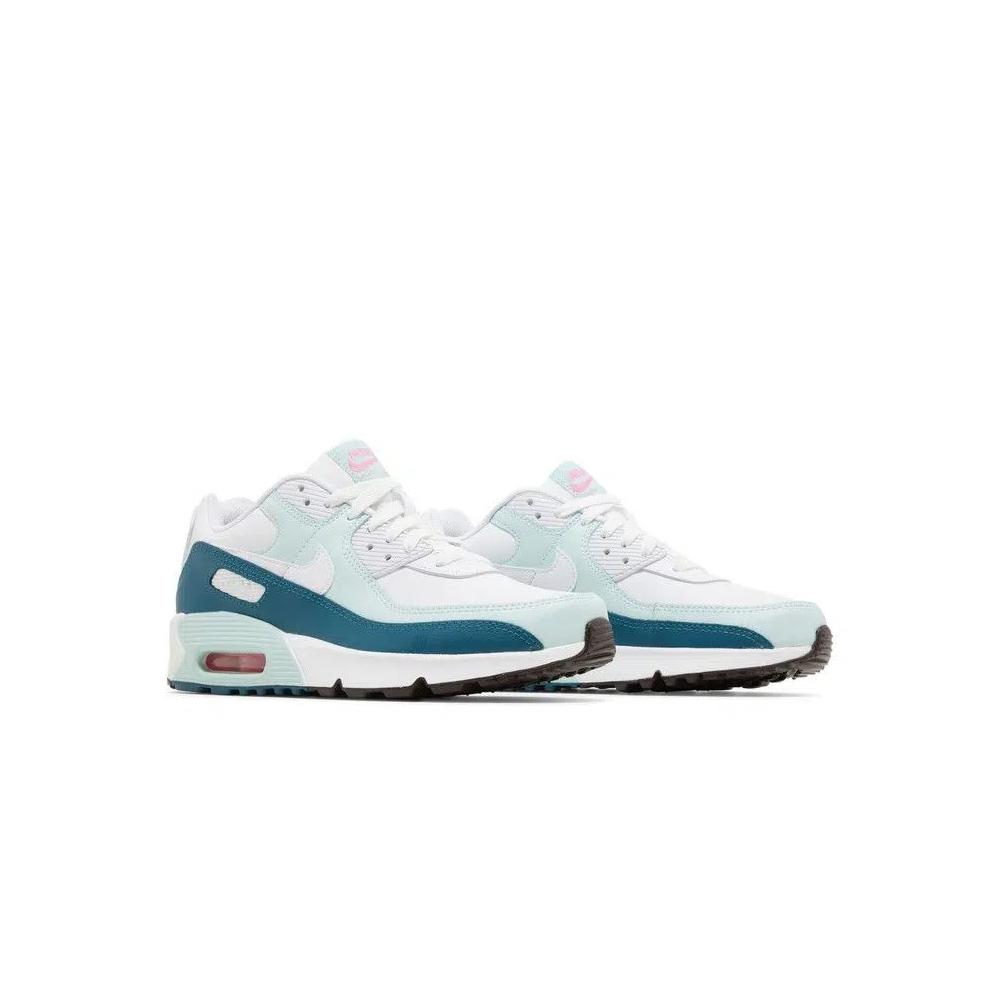 Кроссовки Nike Air Max 90 Leather GS 'White Jade Ice' 8