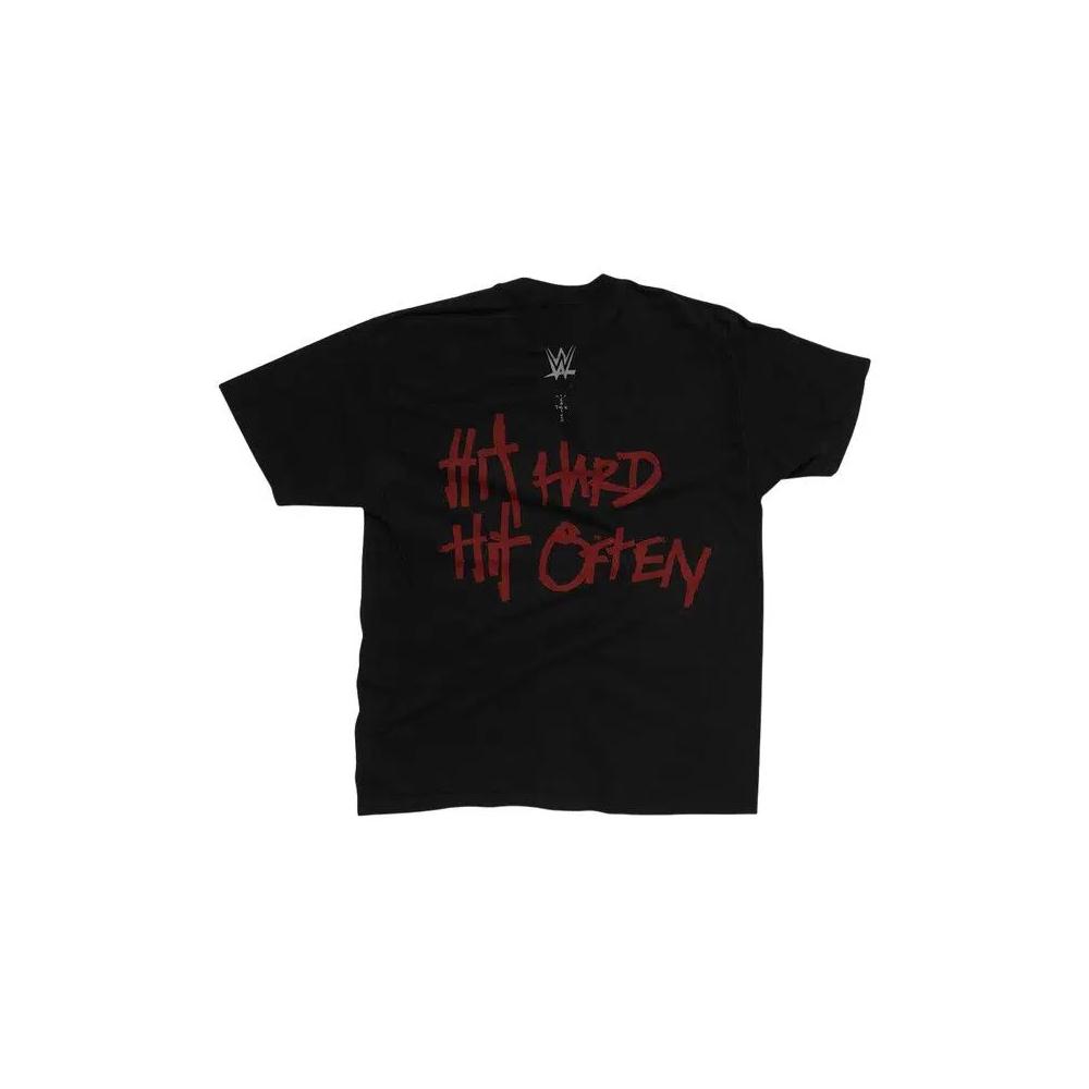 Футболки с коротким рукавом Cactus Jack by Travis Scott x WWE OTC T-Shirt Roman Reigns 'Черный' 2