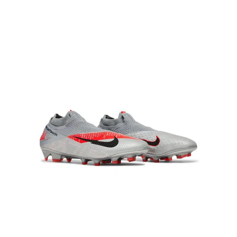 Бутсы Nike Phantom Vision 2 Elite Dynamic Fit FG 'Metallic Grey Crimson' 8