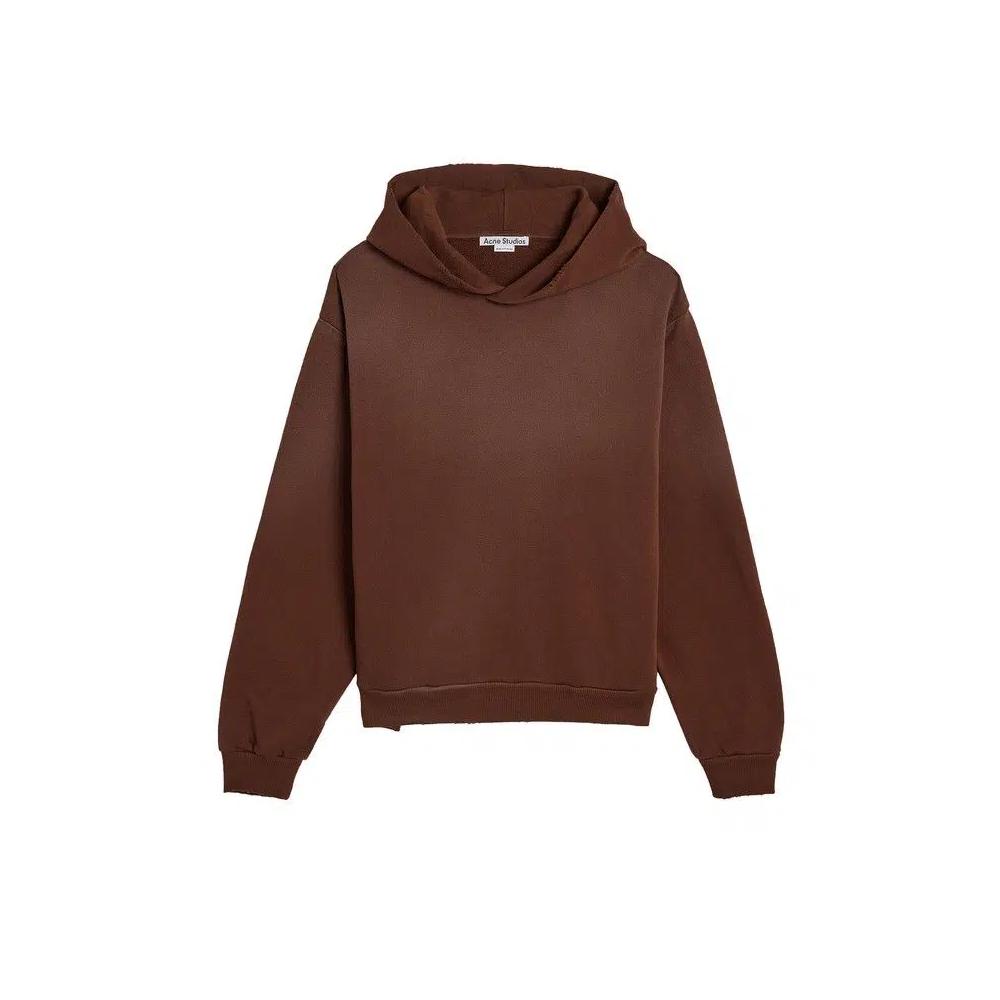 Свитеры Acne Studios Logo Hooded Sweater 'Chocolate Brown' 1