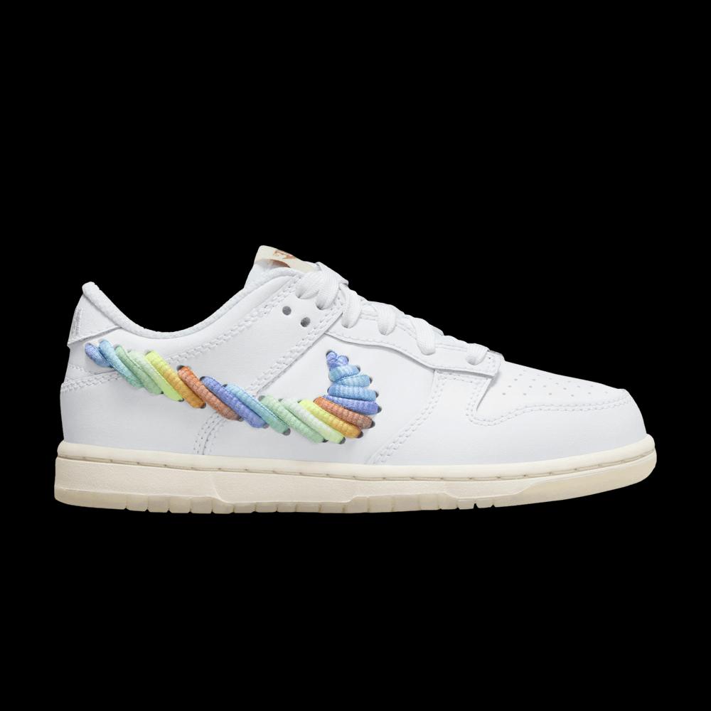 Кроссовки Nike Dunk Low PS 'Rainbow Lace Swoosh' 1