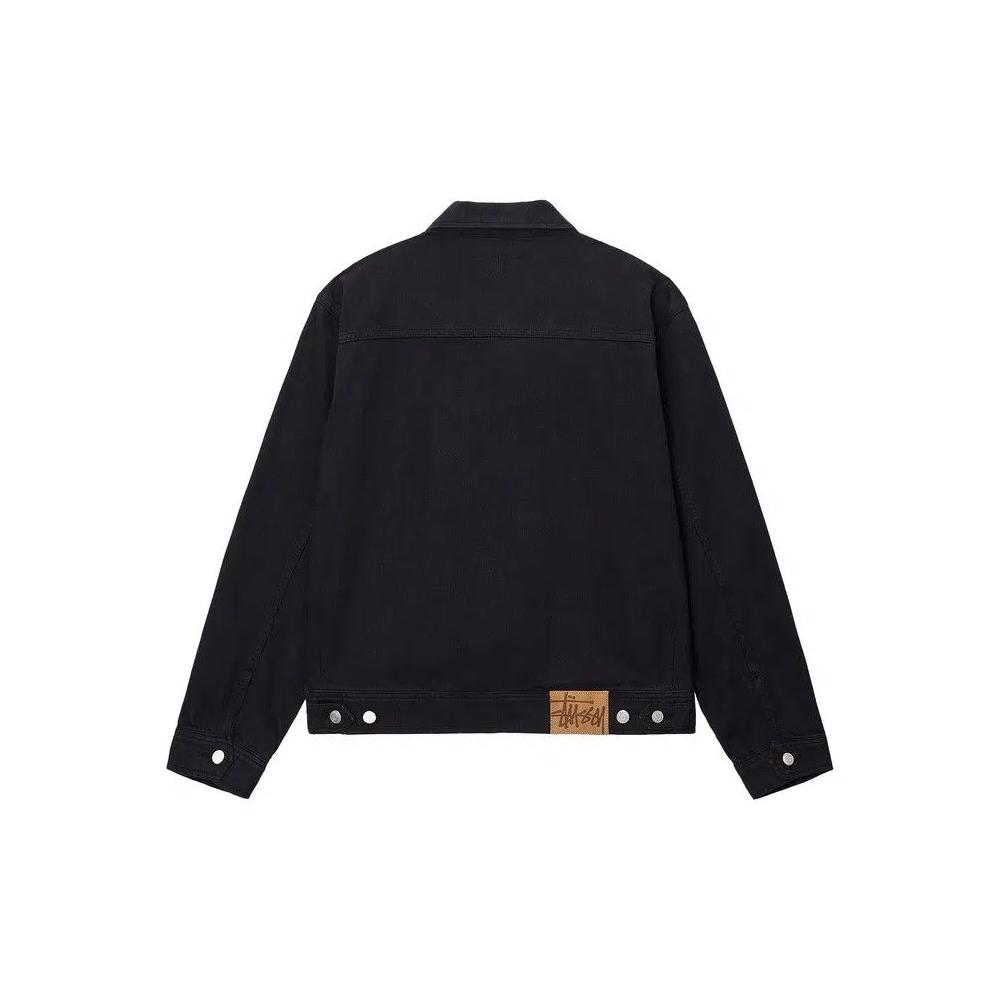 Куртки Stussy Zip Work Jacket Overdyed 'Эспрессо' 2