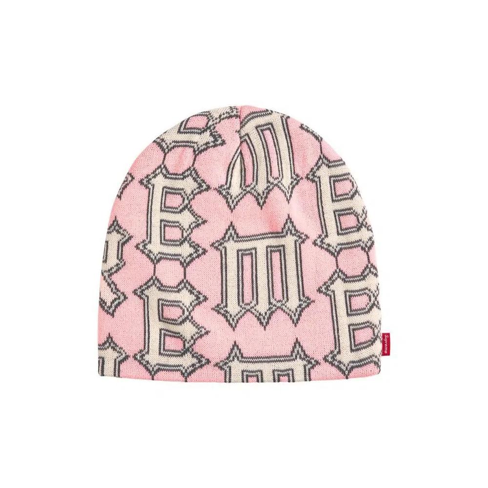 Шапки-бини Supreme Spike Beanie 'Light Pink' 1