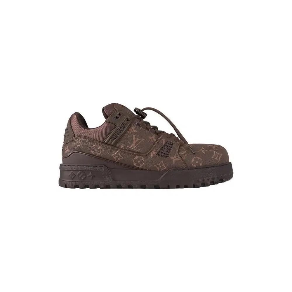 Кроссовки Louis Vuitton LV Trainer Maxi 'Ebene Monogram' 1