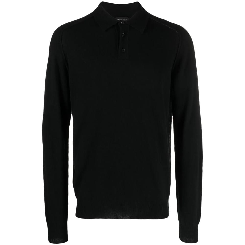 long-sleeve polo shirt 1