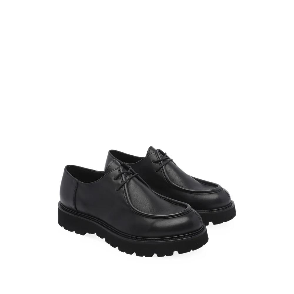 lace-up leather Derby shoes 2