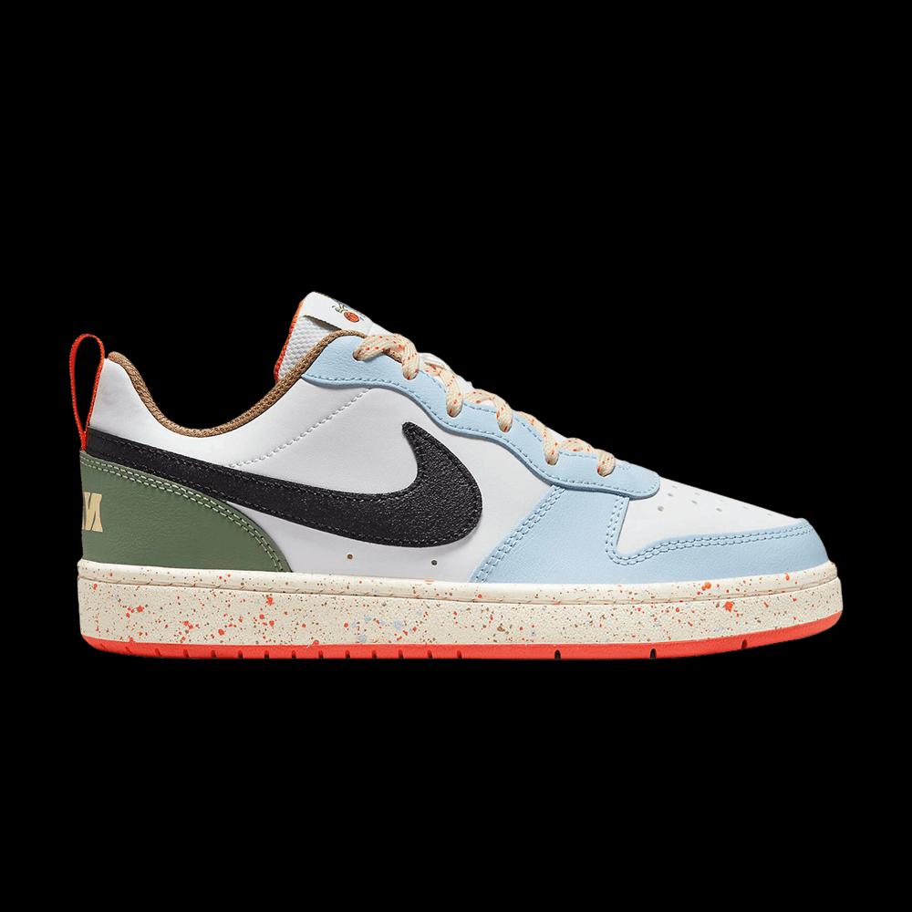 Кроссовки Nike Court Borough Low 2 GS 'White Alabaster Speckled' 1