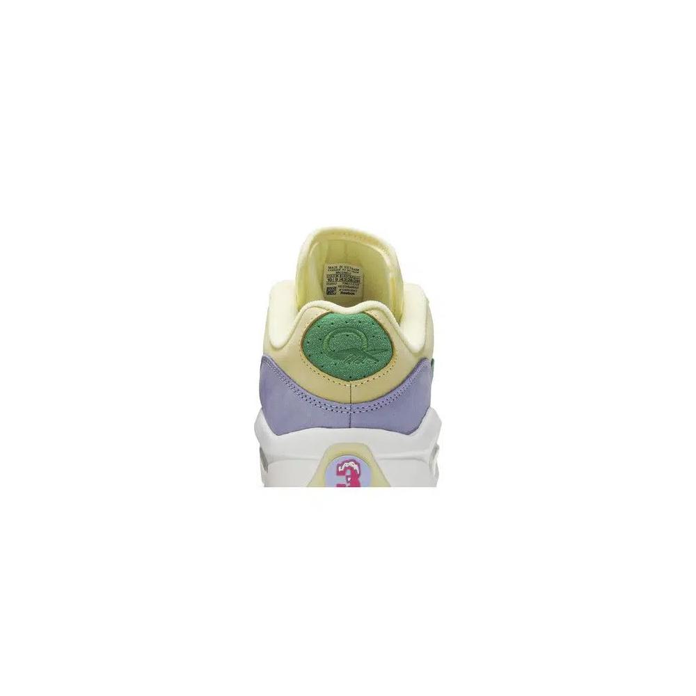Кроссовки BBC Ice Cream x Reebok Question Low 'Yellow Lilac Glow' 7