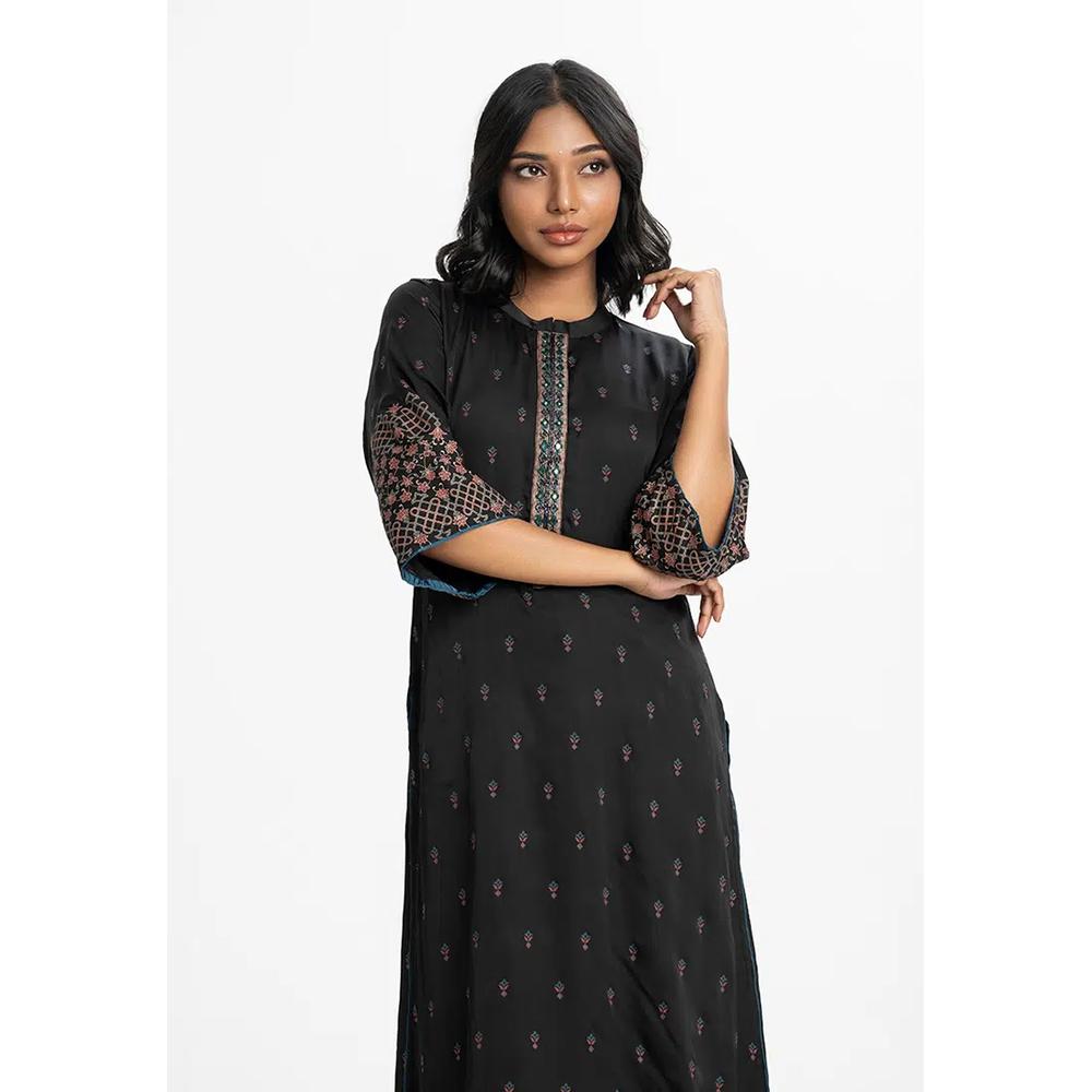 Женская туника прямого кроя с рукавами-колокол Le Reve 2