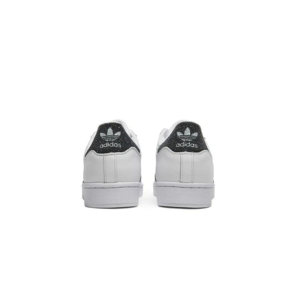 Кроссовки Swarovski x adidas Superstar «White Black» 6