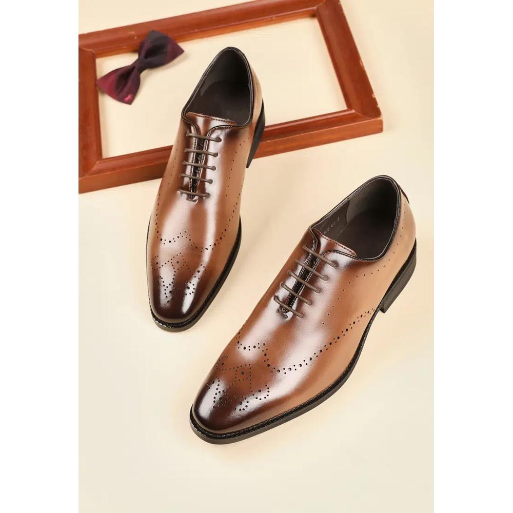 Кожаные оксфорды Brogue Leather KB18299-10B 8