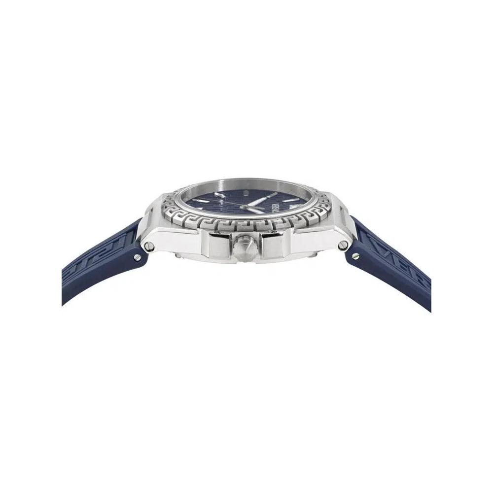 Часы Versace Greca Reaction Silicone Watch 'Нержавеющая сталь' 3