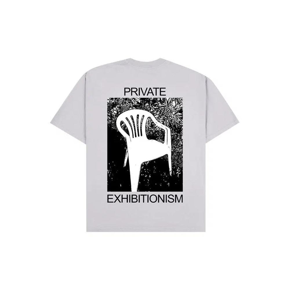 Топы Pleasures Exhibition T-Shirt 'Silver' 2