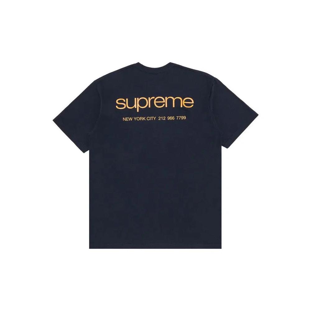Футболки Supreme NYC Tee 'Navy' 2