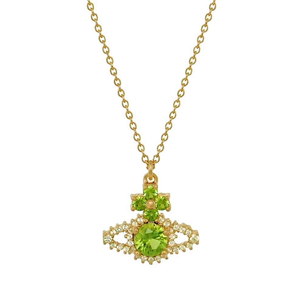 Valentina Orb crystal-embellished necklace 2