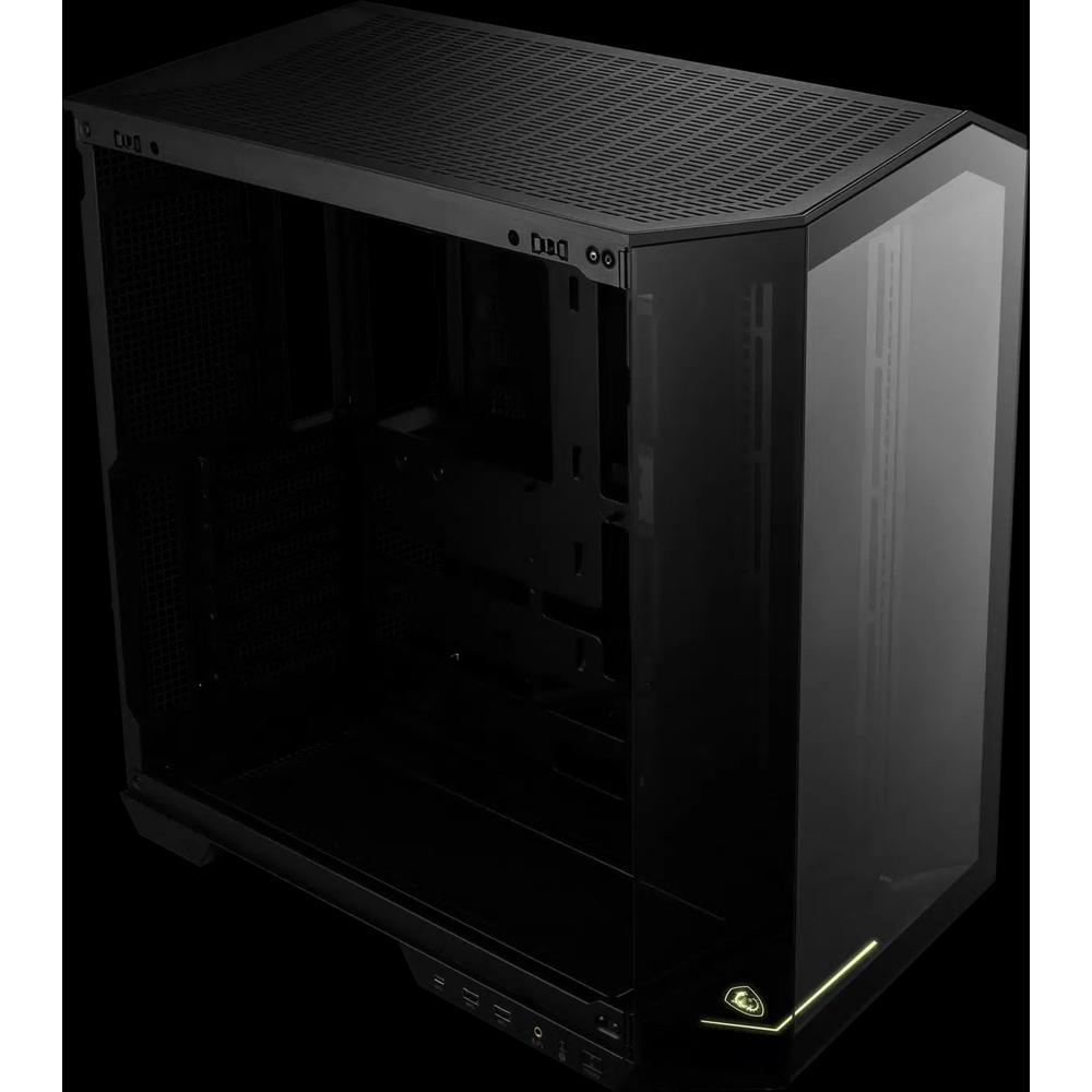 MSI MAG PANO 100L PZ ATX корпус - черный Black (с 4 вентиляторами ARGB) 12