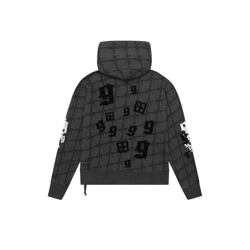 Толстовки Ksubi x Juice Wrld 2.0 Zip The Kash Hoodie 'Black' 3