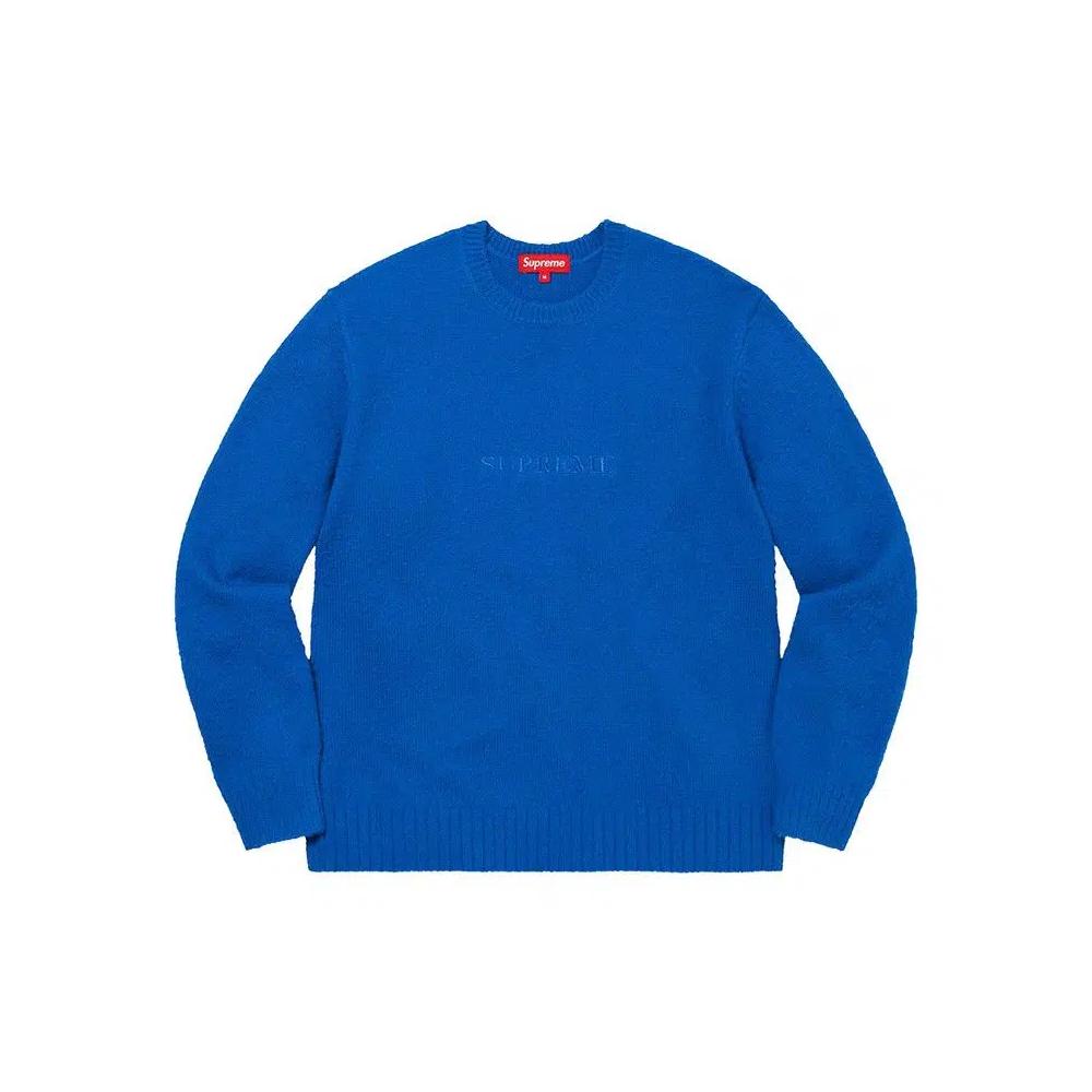 Свитеры Supreme Pilled Sweater 'Royal' 1