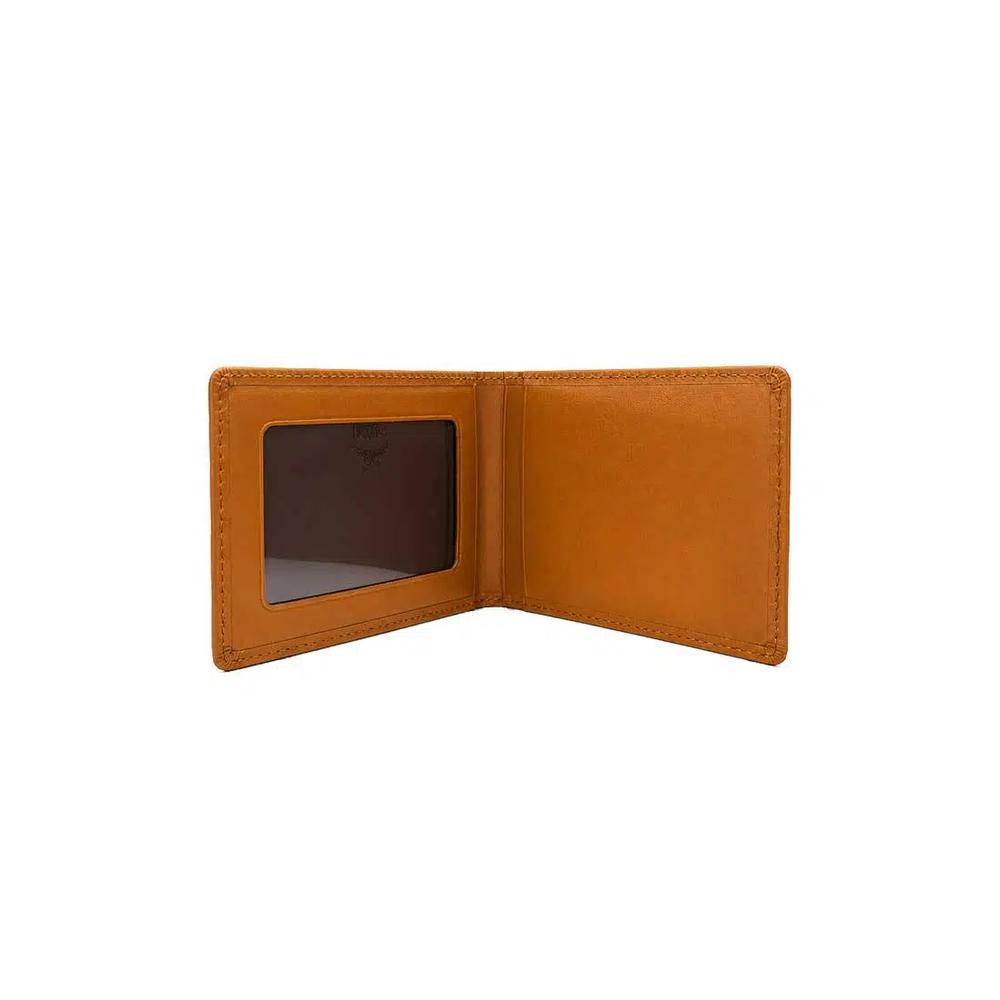 MCM Двухстворчатый кошелек из Visetos с картхолдером Cognac MXSFATA03CO001 4