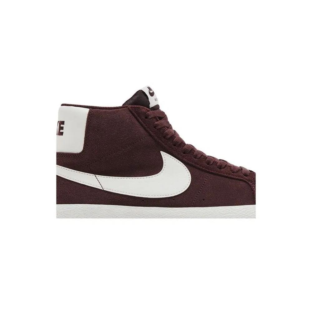 Кроссовки Nike Zoom Blazer Mid SB 'Burgundy Crush' 2