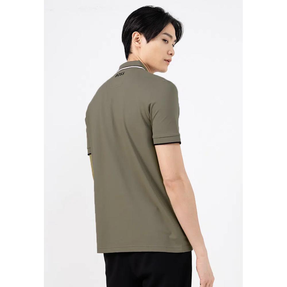 Paddy Active Быстросохнущее поло из пике Regular Fit - BOSS Green 2