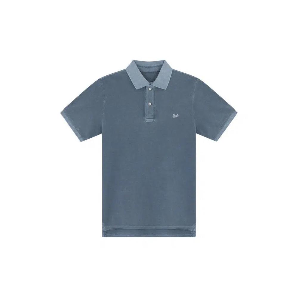 Поло ERL Script Polo T-Shirt 'Navy' 1