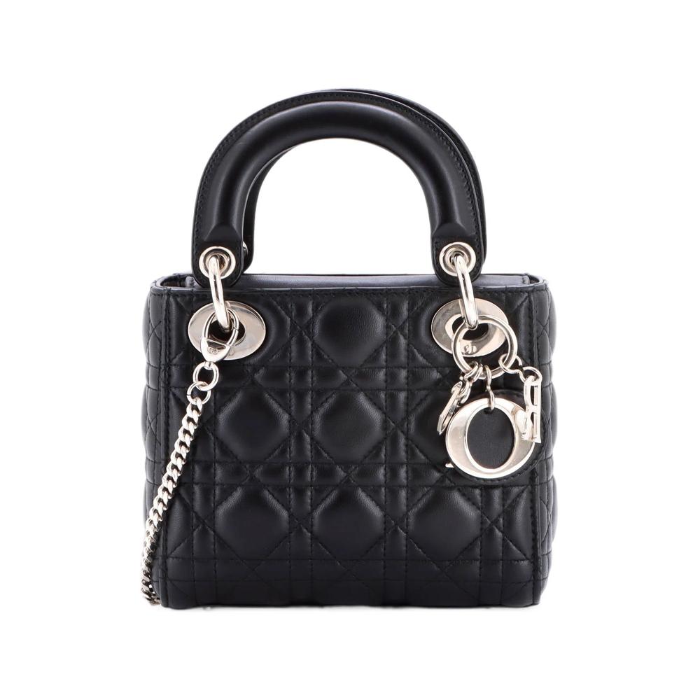 Lady Dior Chain Bag Cannage Quilt Lambskin Mini satchel 1
