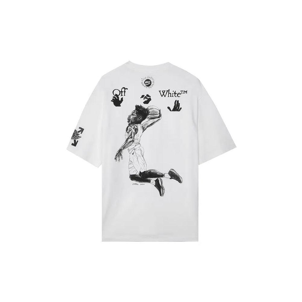 Футболки Air Jordan x Off-White Tee 'Белый' 2
