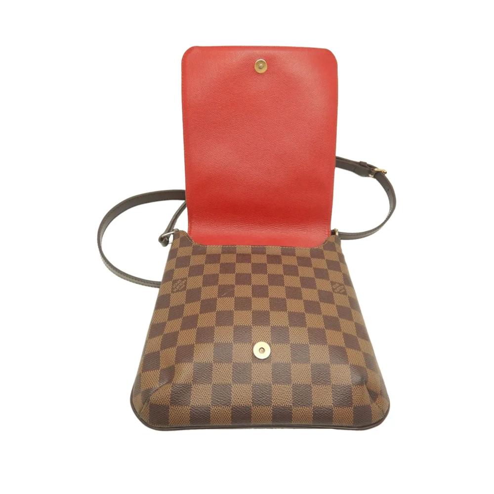 Сумка через плечо Damier Ebene Musette Salsa Long Strap (2006 год) 2