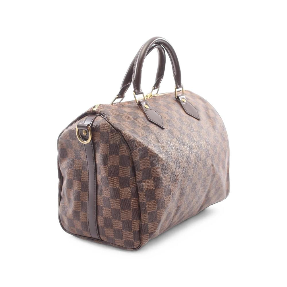 2012 30 Speedy Bandoulière Damier Ebene tote bag 2