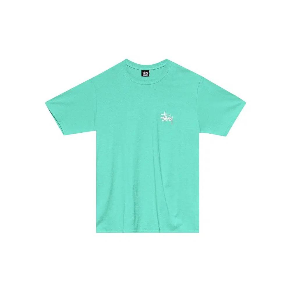 Футболки Stussy Basic Tee 'Зеленый' 1