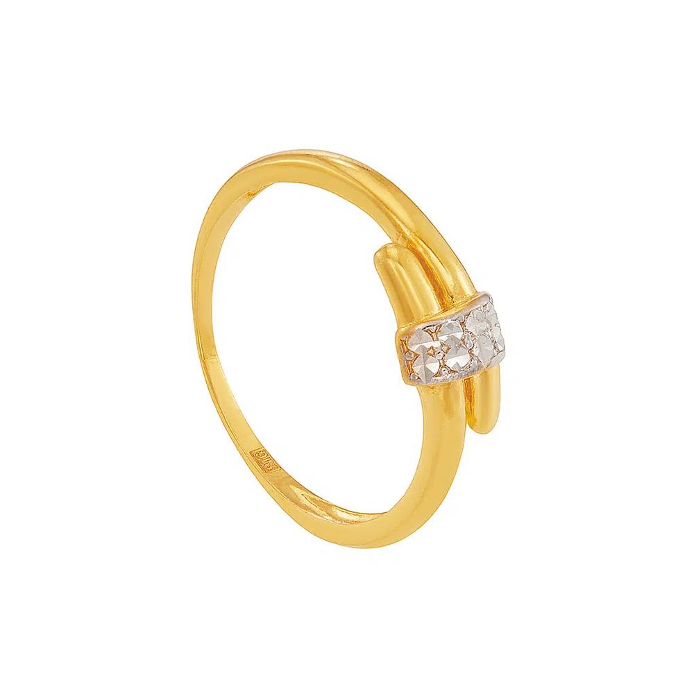 Кольцо HABIB 916/22K Yellow and White Gold Ring 6200098YW 3