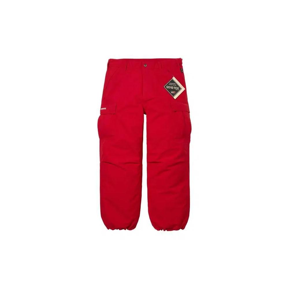 Карго-брюки Supreme GORE-TEX Cargo Pant 'Red' 1
