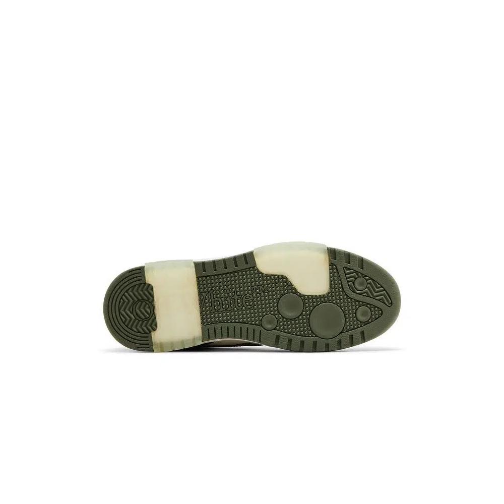 Кроссовки Off-White Out of Office 'Military Green White' 4