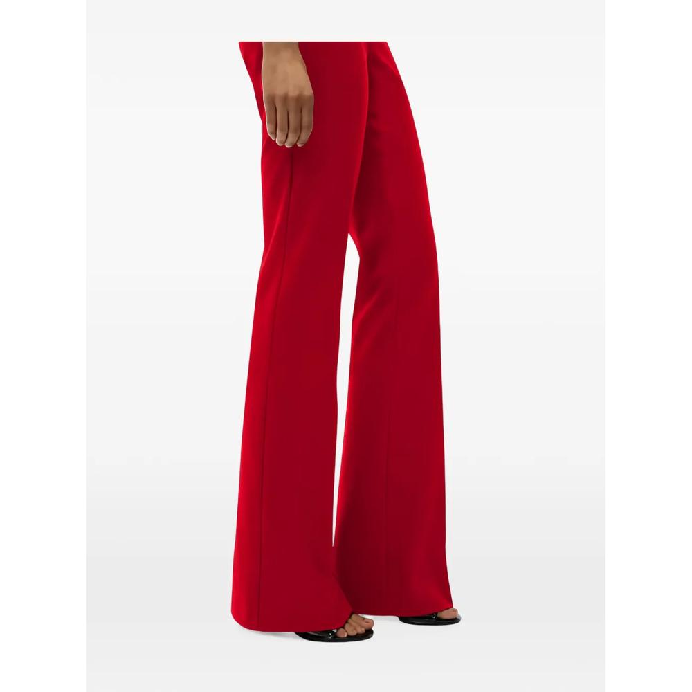 pressed-crease flared trousers 2