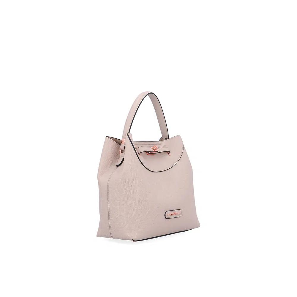 CR Roselle Pouch Top Handle Bag - Бежевый 3